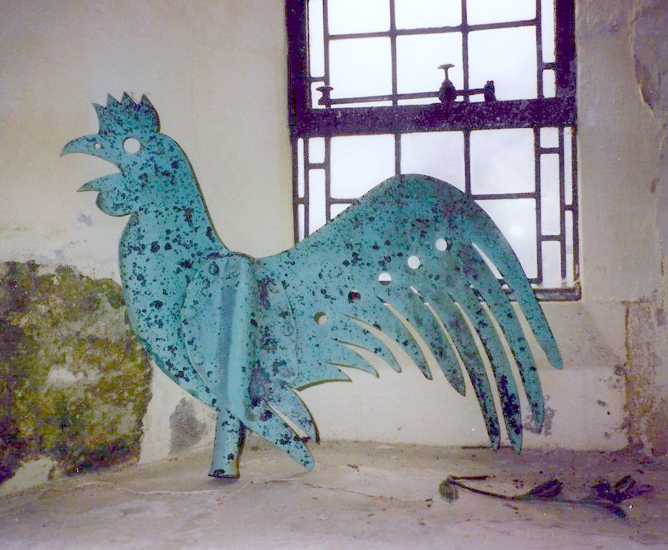 Weathercock in Binsted Church